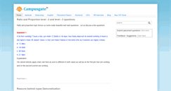 Desktop Screenshot of campusgate.co.in